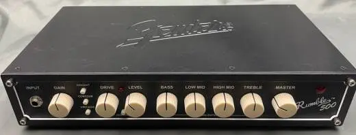 Fender - Rumble 500 Head - Rumble Series 500 Watt Bass Head (V3)